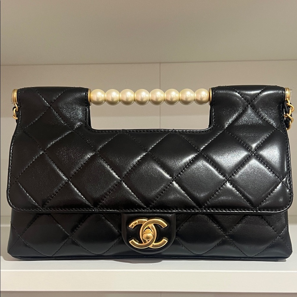 Chanel Top Handle Bag in Lambskin